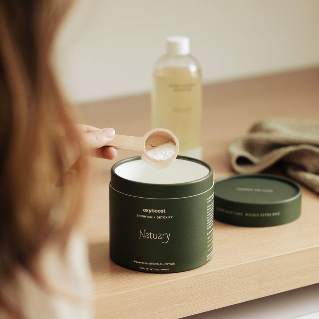 Natuary Laundry Starter Kit – Plant-Based Detergent, Stain Remover