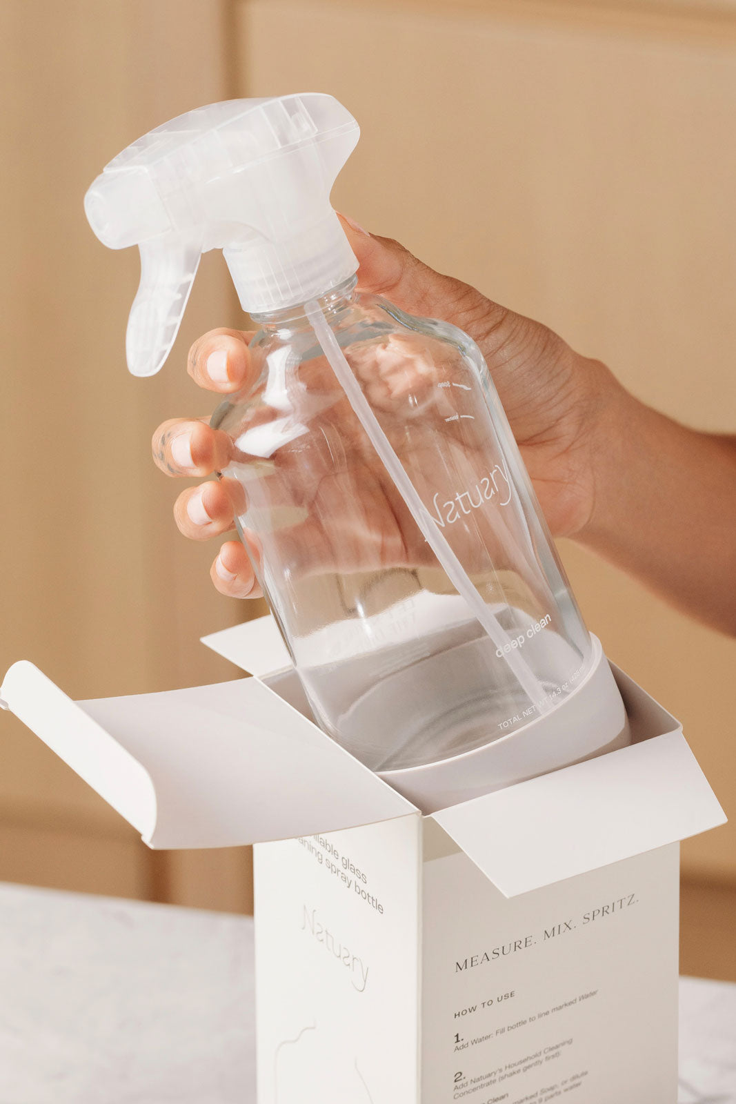 Glass Spray Bottle